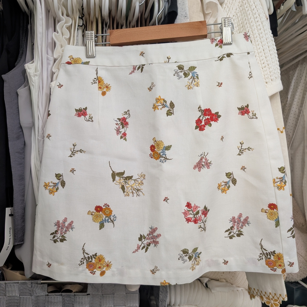 Coco Shop Floral Skirt